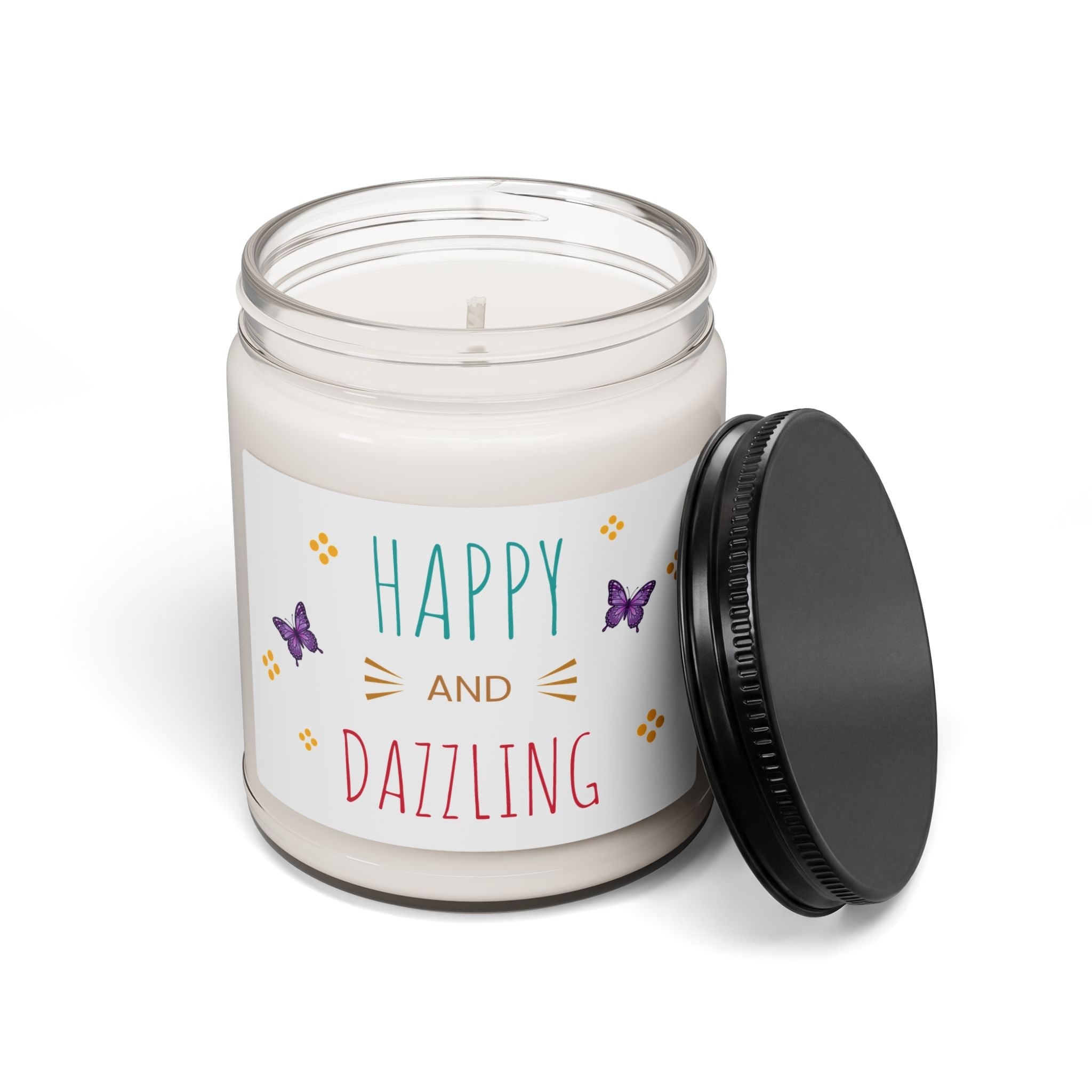 Happy and Dazzling Soy Candle | 9oz Scented Candle - Simply Glow Ohio