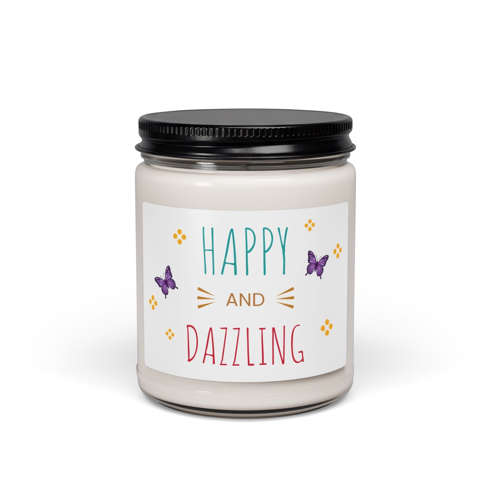 Happy and Dazzling Soy Candle | 9oz Scented Candle - Simply Glow Ohio