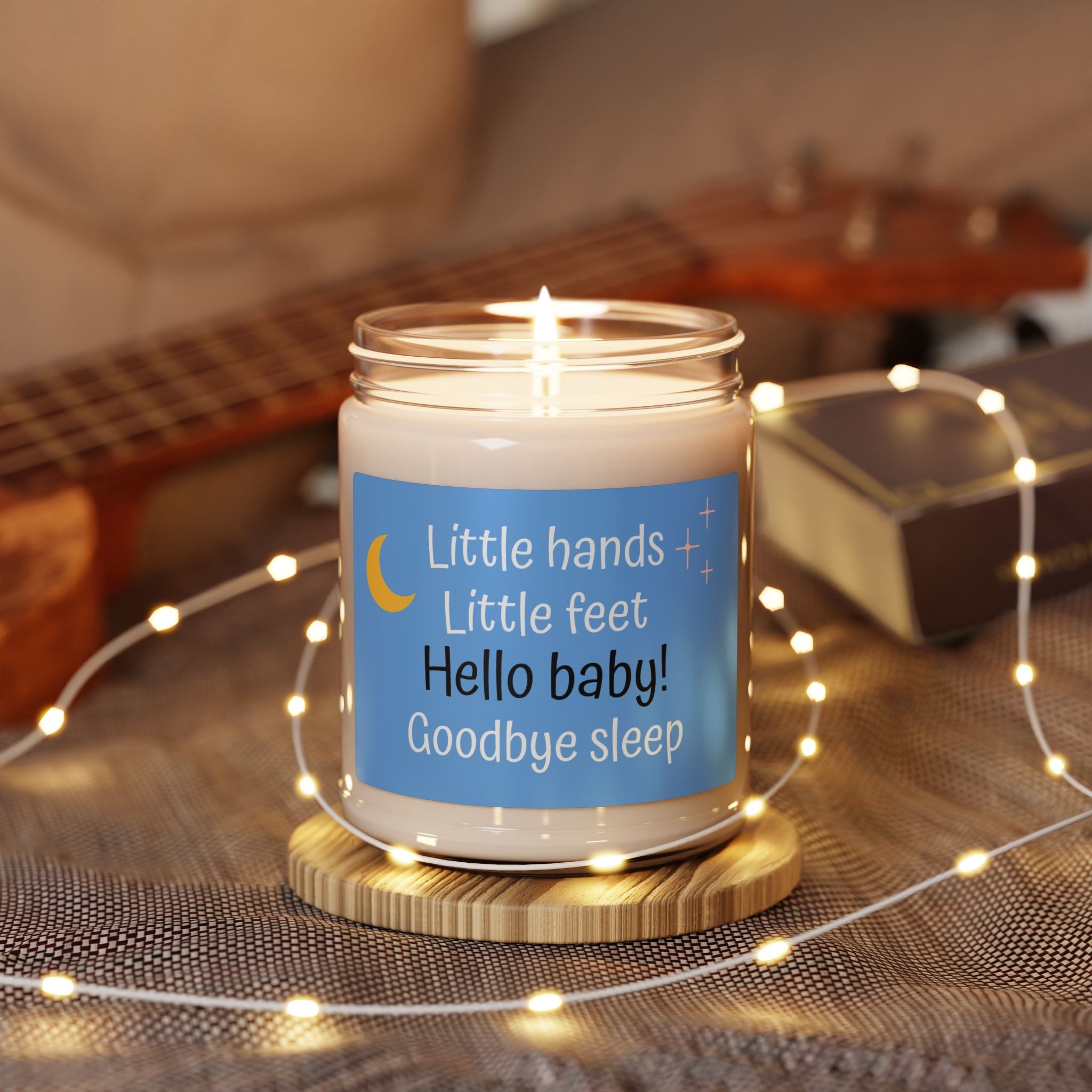 Scented Soy Candle, 9oz, baby nursery design - Simply Glow Ohio