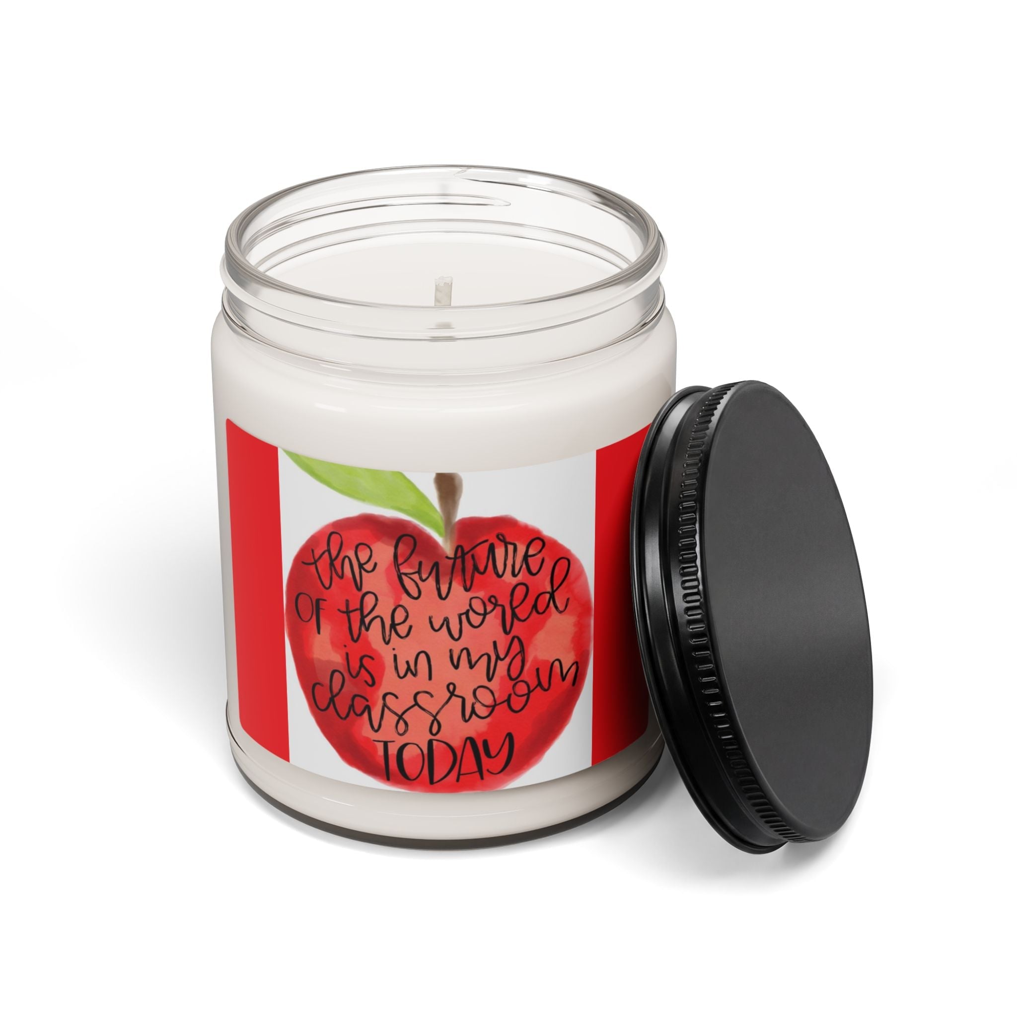 Scented Soy Candle, 9oz, Teacher appreciation design - Simply Glow Ohio