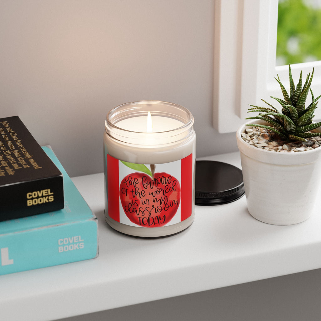 Scented Soy Candle, 9oz, Teacher appreciation design - Simply Glow Ohio