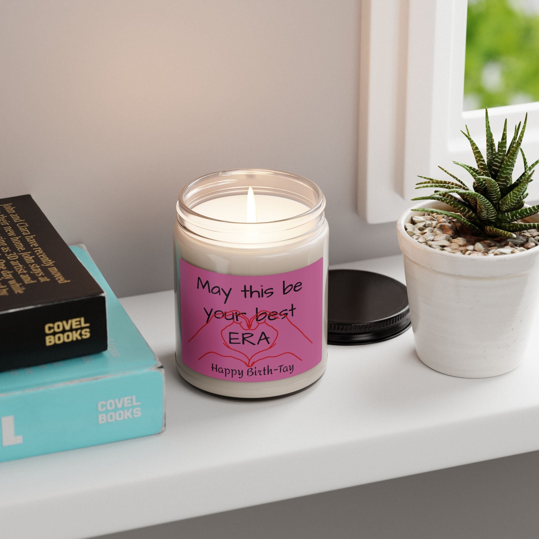 Birthday Soy Candle — "May this be your best “ERA" Scented 9oz - Simply Glow Ohio