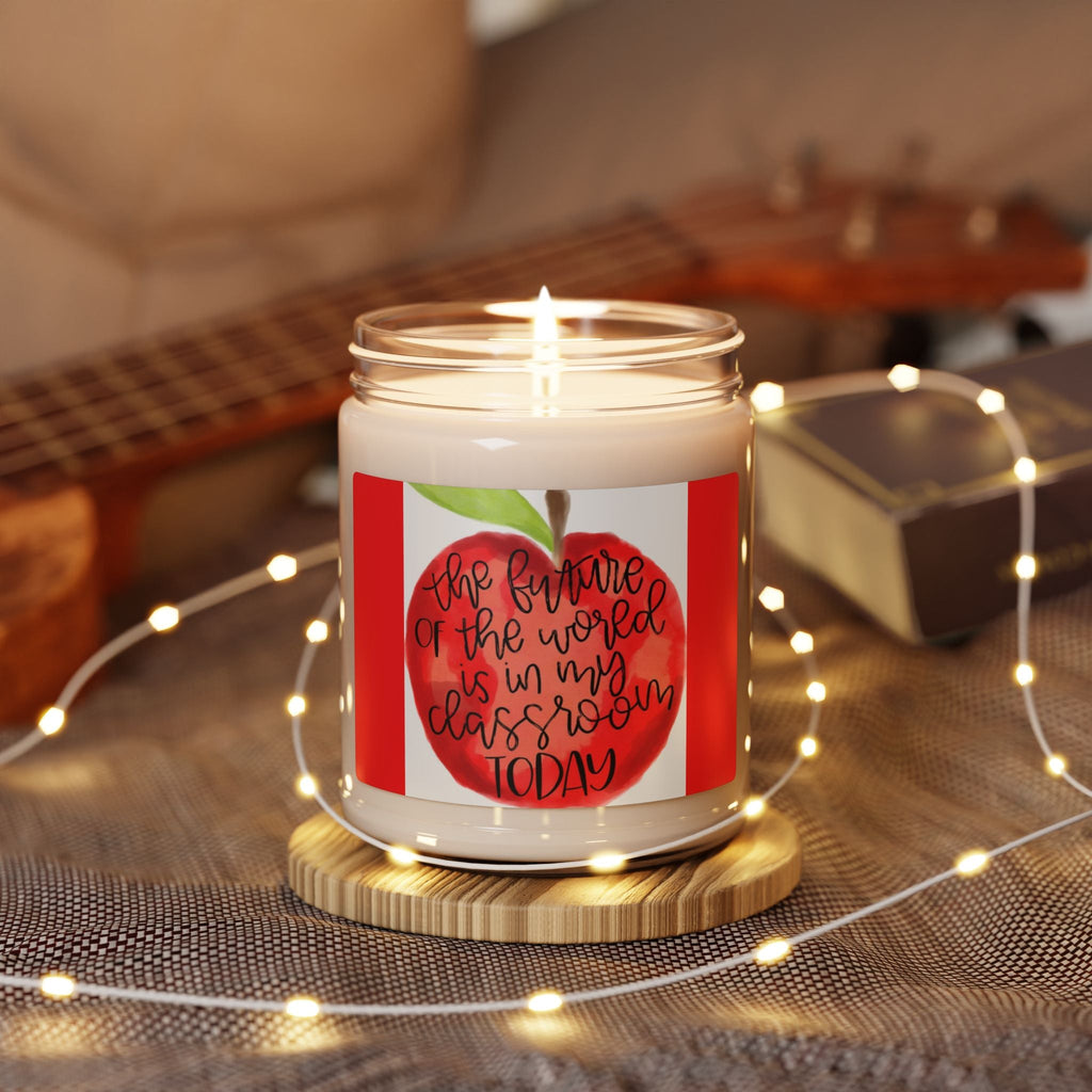 Scented Soy Candle, 9oz, Teacher appreciation design - Simply Glow Ohio