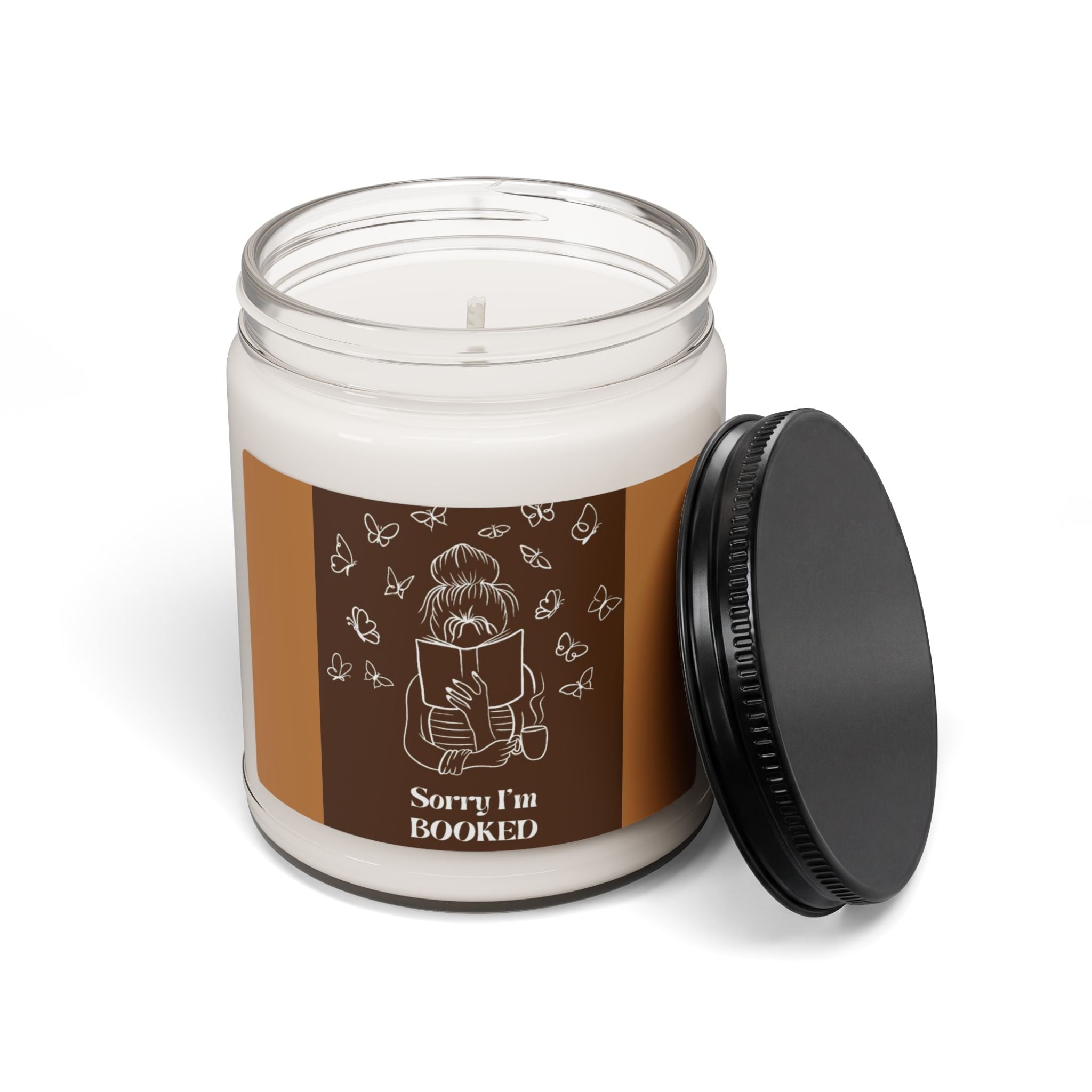 Scented Soy Candle, 9oz Girl reading book inspired - Simply Glow Ohio