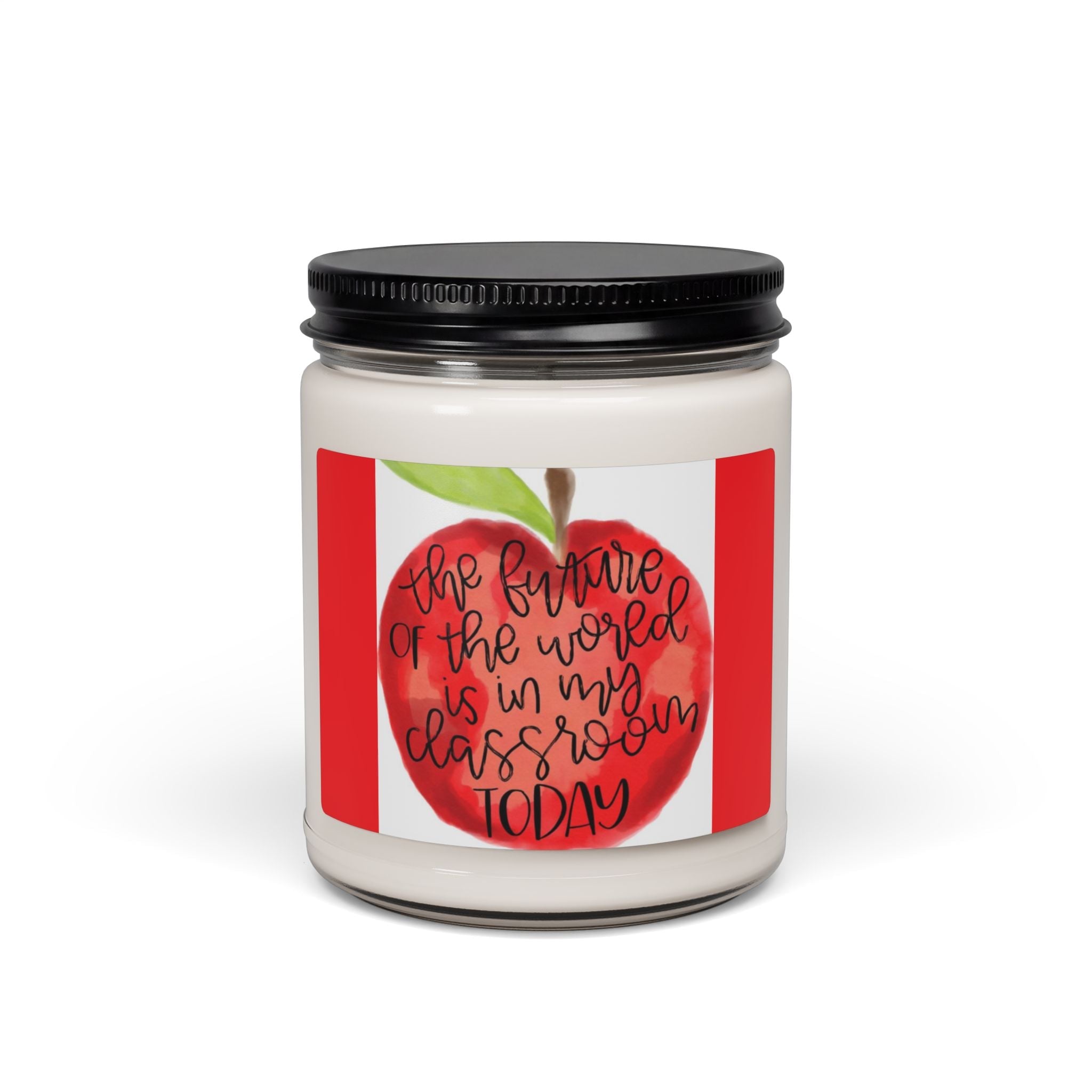 Scented Soy Candle, 9oz, Teacher appreciation design - Simply Glow Ohio