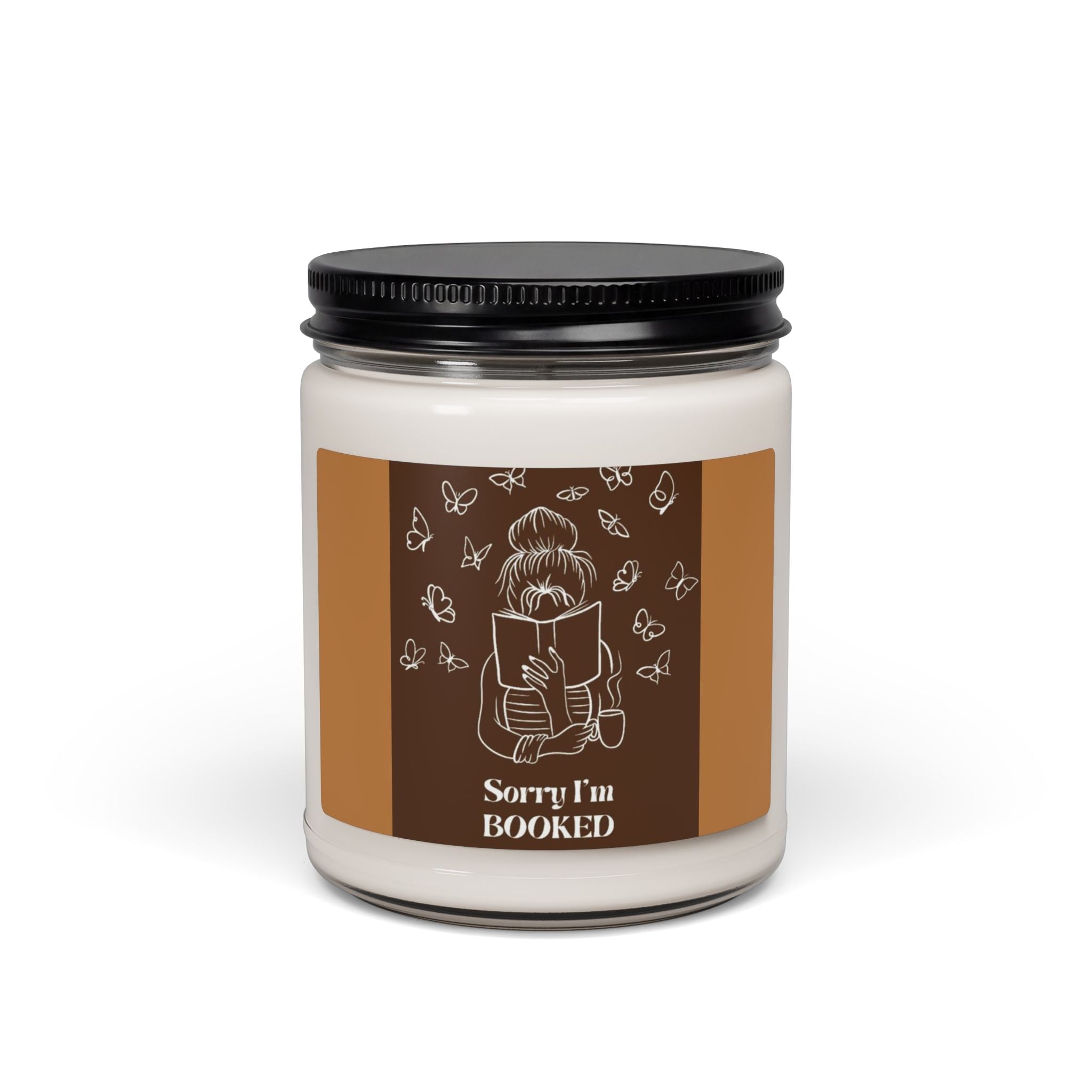 Scented Soy Candle, 9oz Girl reading book inspired - Simply Glow Ohio