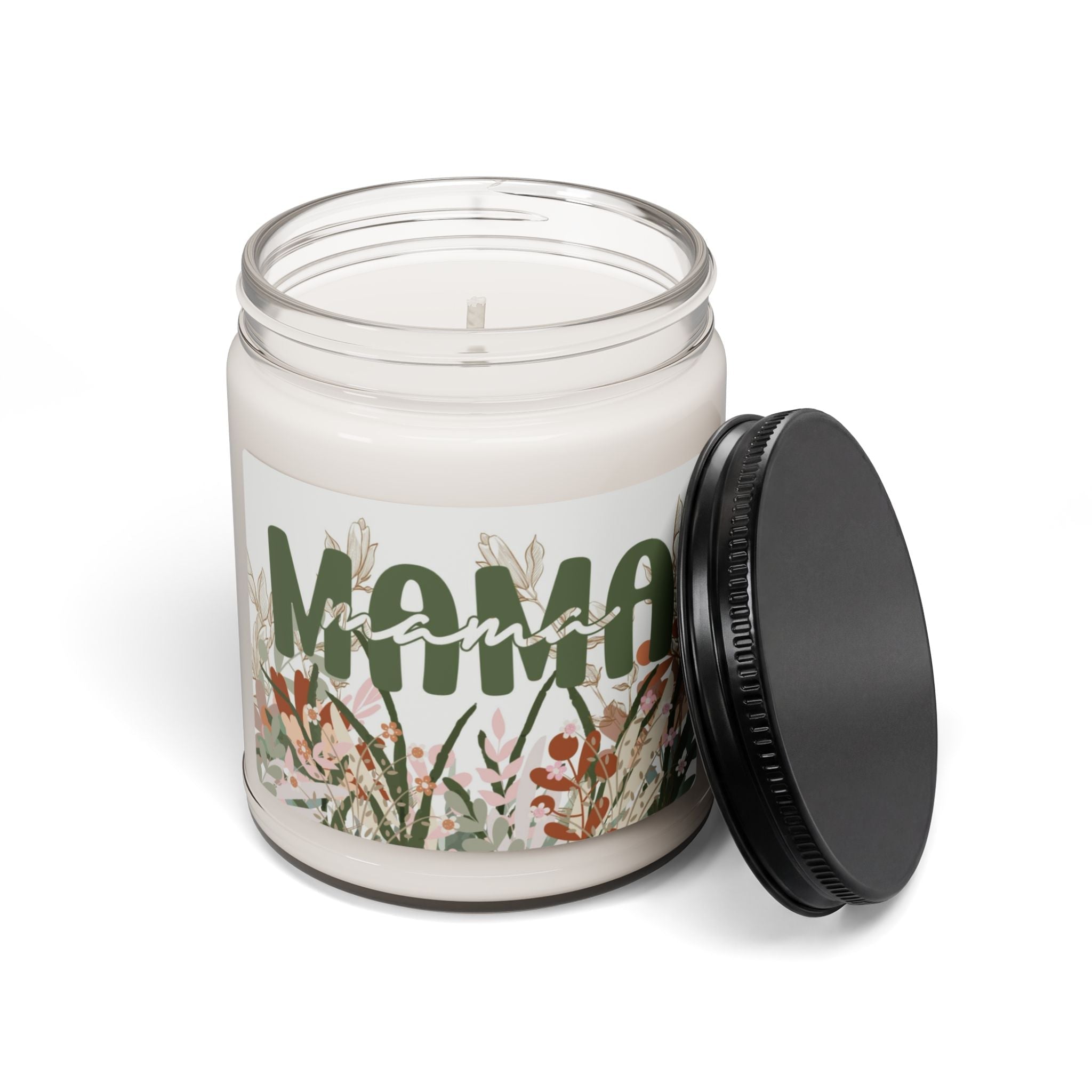 Scented Soy Candle, 9oz Mom/Mama - Simply Glow Ohio