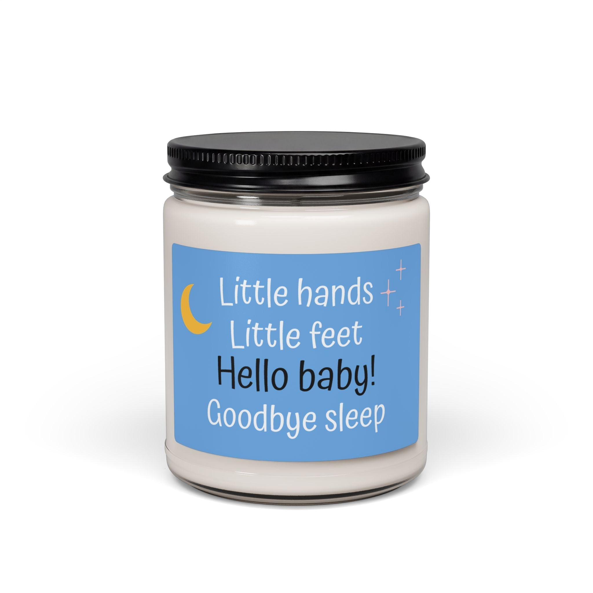 Scented Soy Candle, 9oz, baby nursery design - Simply Glow Ohio