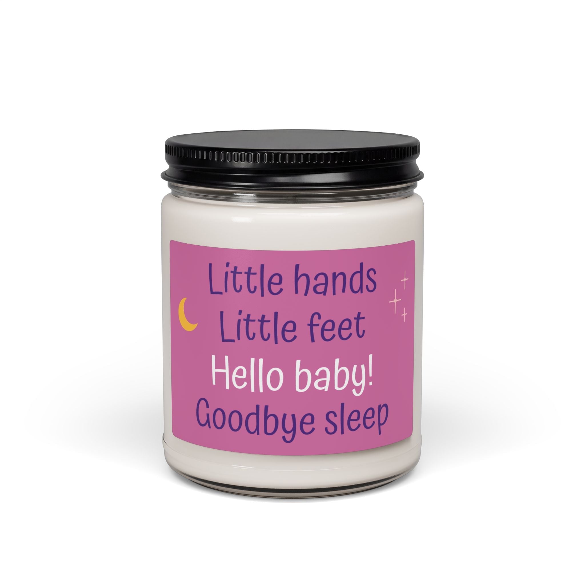 Scented Soy Candle, 9oz, baby nursery design - Simply Glow Ohio