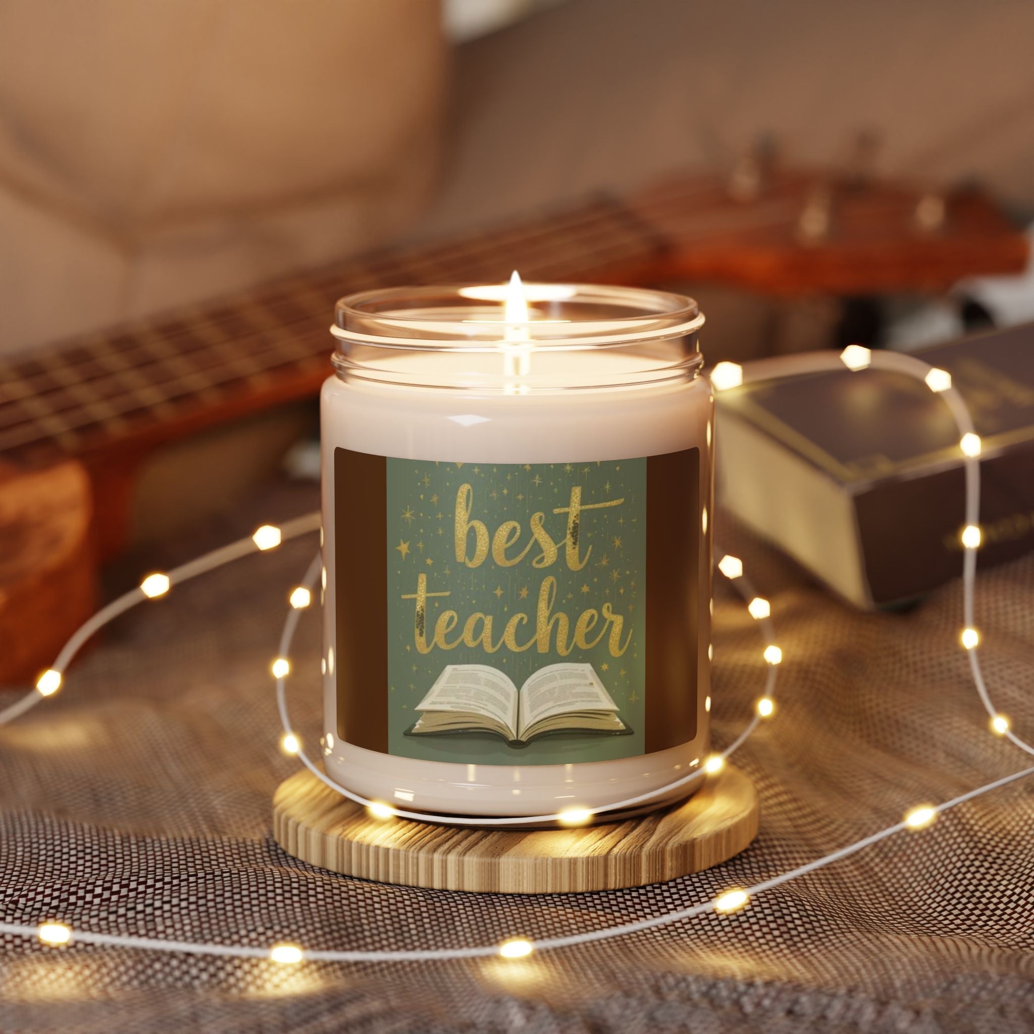 Scented Soy Candle, 9oz, Best Teacher, teacher appreciation - Simply Glow Ohio